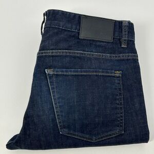 Boss Hugo Boss 020 Delaware Slim Fit Jeans Mens 32x34 Dark Wash Stretch Denim